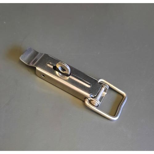 Rozsdamentes békazár lakatolható  (A2, 109x36mm)