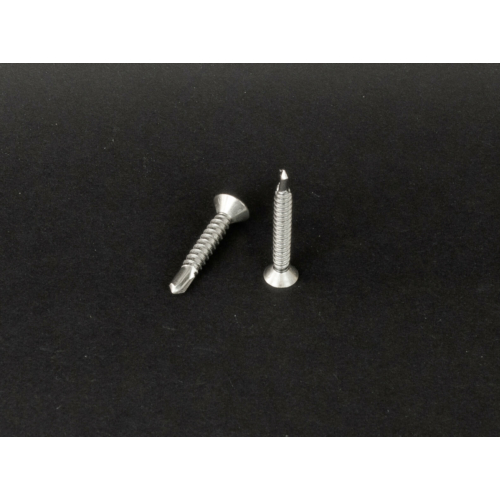 Rozsdamentes süllyesztettfejű kereszthornyú önfúró lemezcsavar  (DIN7504/O, 3,5x, 25mm, A2)