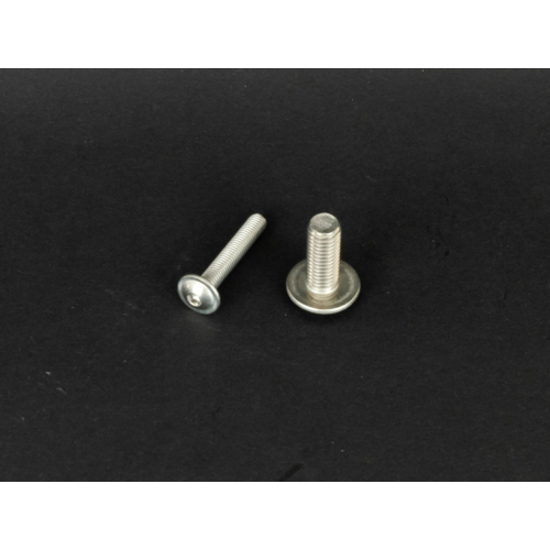 Rozsdamentes félgömbfejű peremes belsőkulcsnyílású csavar  (9084, M4x, 16mm, A2)