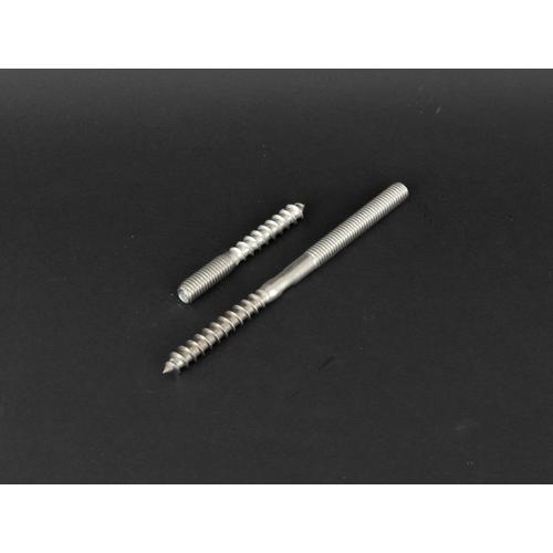 Rozsdamentes hegyes végű fa-fémmenetes mosdócsavar (9082, M10x, 100mm, A2)