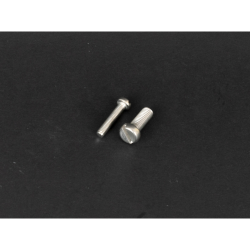 Rozsdamentes hengeresfejű tövigmenetes egyeneshornyú csavar  (DIN84, M3x, 10mm, A2)